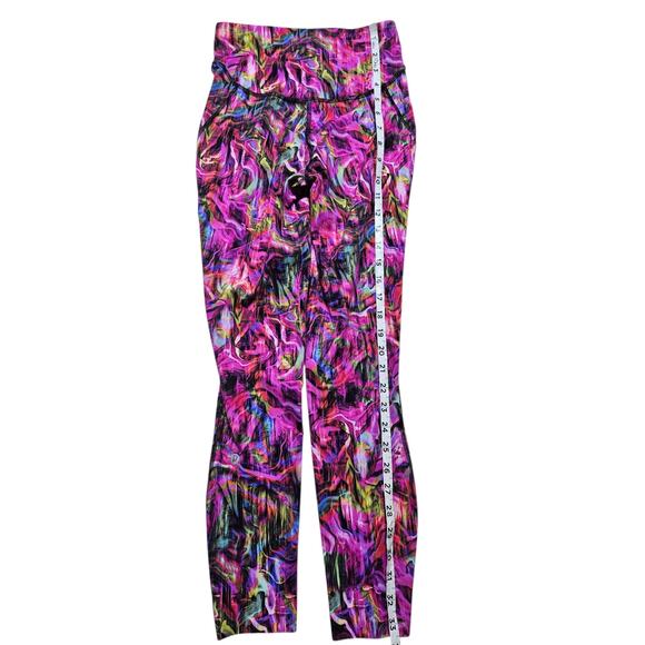 Lululemon Women's Base Pace High-Rise Running Tight 25" Pink Multi Leggings Sz 4 - Picture 8 of 11